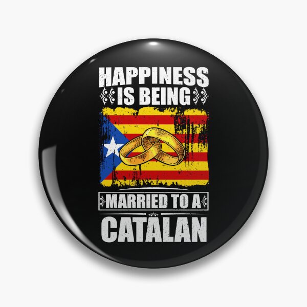Item preview, Happiness Is Being Married To A Catalan  designed and sold by GabbyKash.