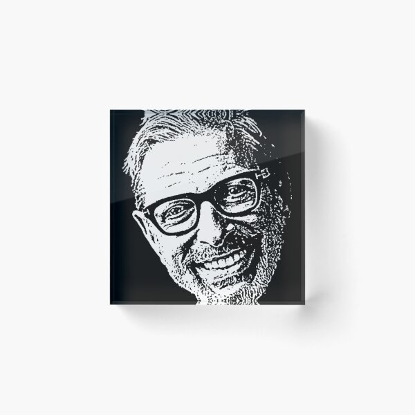 Item preview, Jeff Goldblum designed and sold by Cosmic Retro.