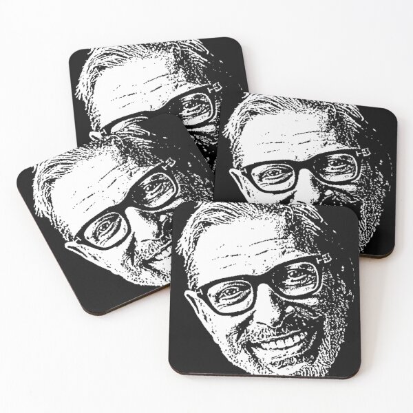 Item preview, Jeff Goldblum designed and sold by Cosmic Retro.