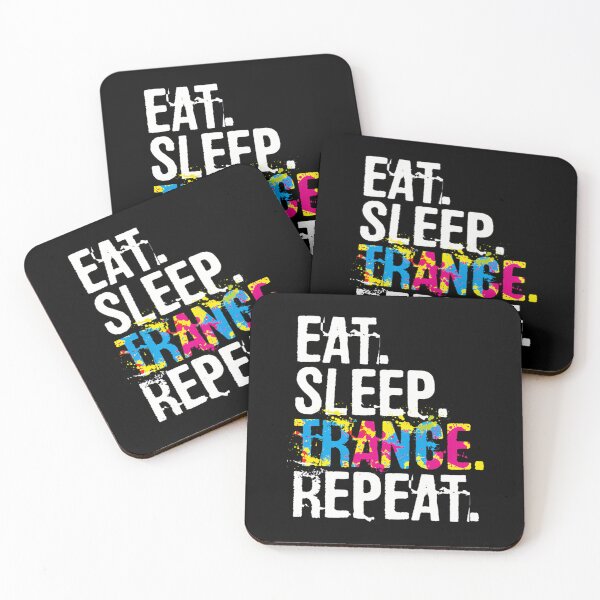 Item preview, Eat Sleep Trance Repeat designed and sold by fourmyself.