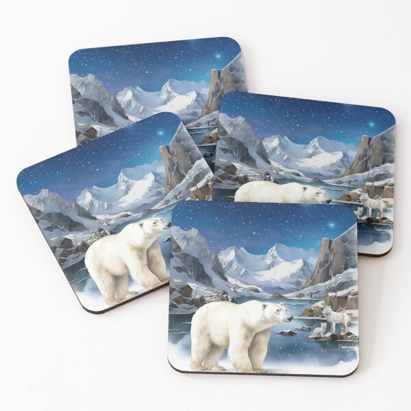 Item preview, Polar Bear - Arctic designed and sold by Karen Wood.