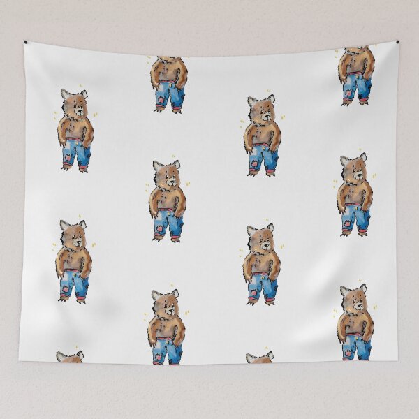 Item preview, Little bear with pants designed and sold by Ma - made art.