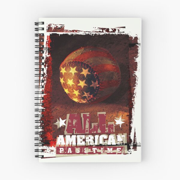 Item preview, All American Pastime Baseball Graphic T-Shirt designed and sold by FARSHnyc.