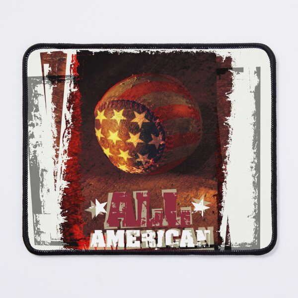 Item preview, All American Pastime Baseball Graphic T-Shirt designed and sold by FARSHnyc.