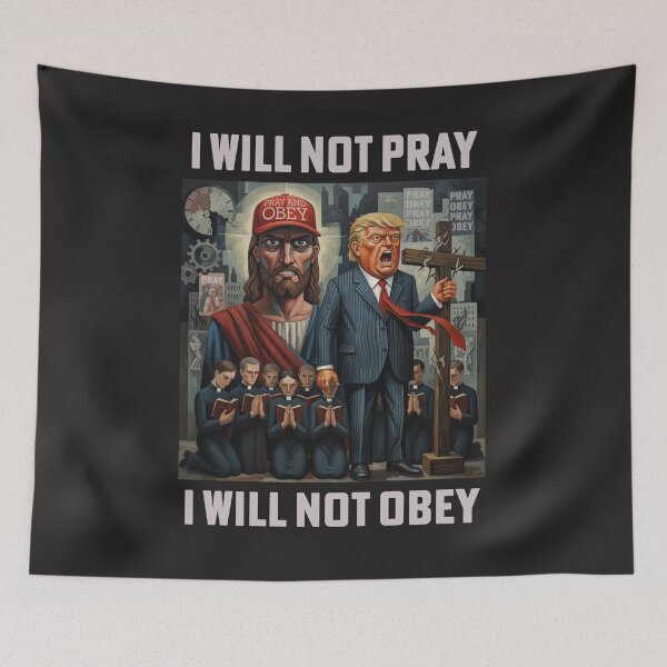 Item preview, I Will Not Pray I Will Not Obey designed and sold by irregulargoods.