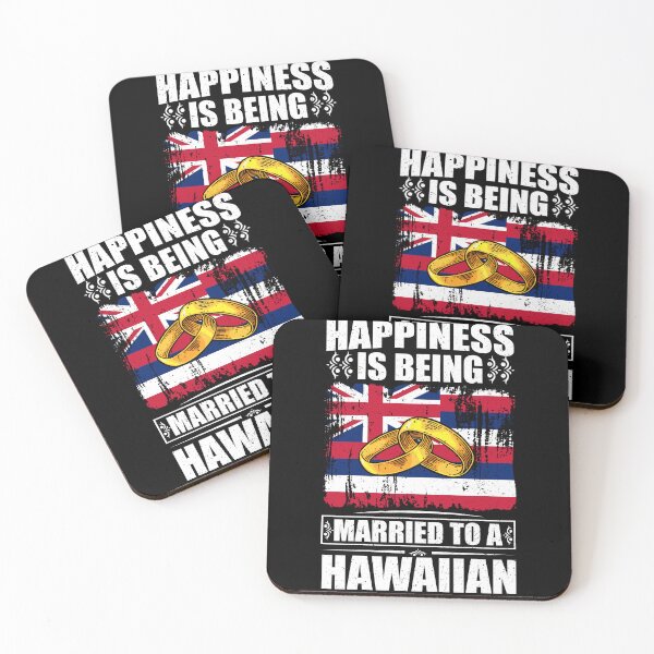 Item preview, Happiness Is Being Married To A Hawaiian  designed and sold by GabbyKash.