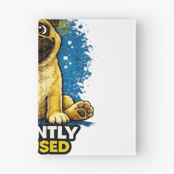 Artikelvorschau, Verwirrter Mops – Lustige Hunde-Meme-Illustration entworfen und verkauft von Funny Pet Vibes.