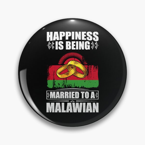 Item preview, Happiness Is Being Married To A Malawian  designed and sold by GabbyKash.