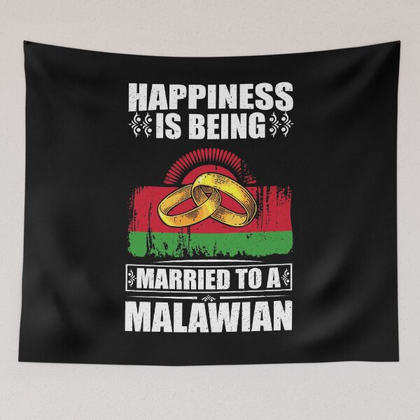 Item preview, Happiness Is Being Married To A Malawian  designed and sold by GabbyKash.