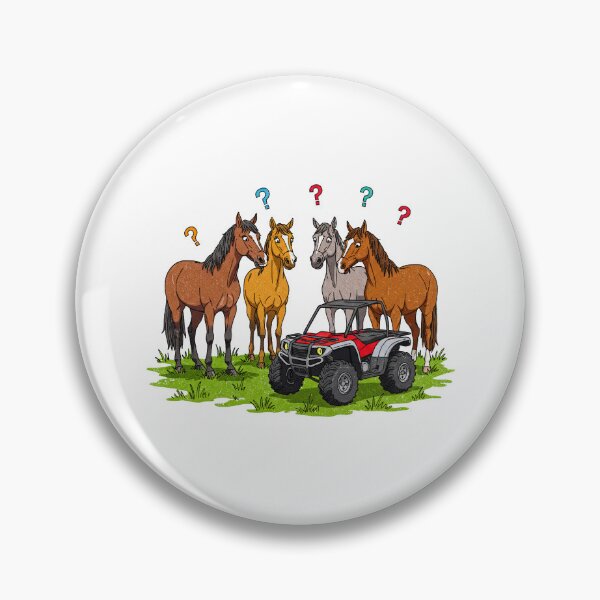 Item preview, Confused Horses and Off-Road ATV Adventure designed and sold by TeeARTHY.