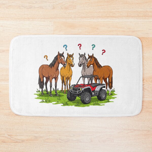 Item preview, Confused Horses and Off-Road ATV Adventure designed and sold by TeeARTHY.