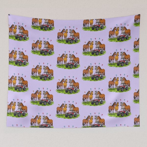 Item preview, Confused Horses and Off-Road ATV Adventure designed and sold by TeeARTHY.