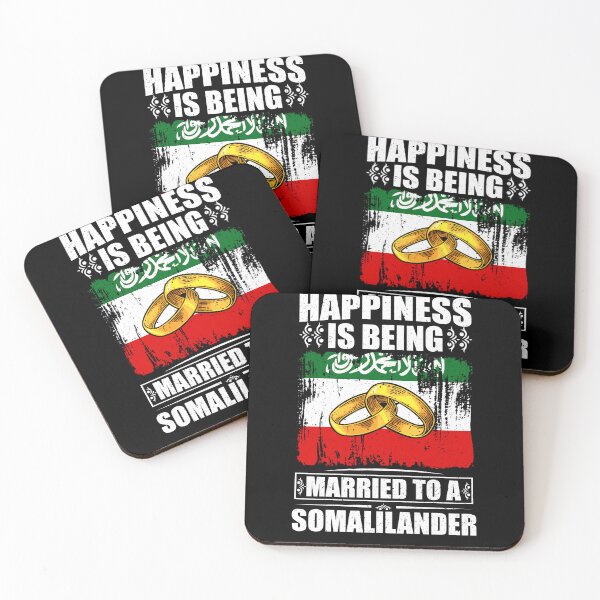 Item preview, Happiness Is Being Married To A Somalilander  designed and sold by GabbyKash.