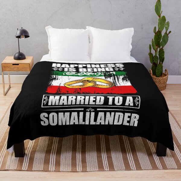 Item preview, Happiness Is Being Married To A Somalilander  designed and sold by GabbyKash.