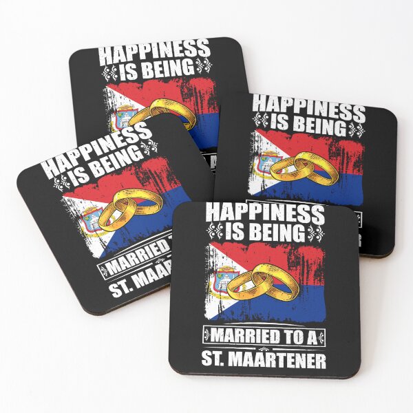 Item preview, Happiness Is Being Married To A St. Maartener designed and sold by GabbyKash.
