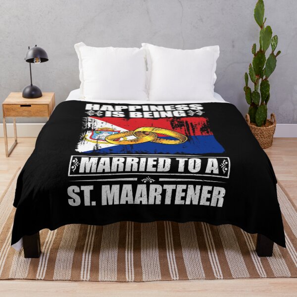 Item preview, Happiness Is Being Married To A St. Maartener designed and sold by GabbyKash.