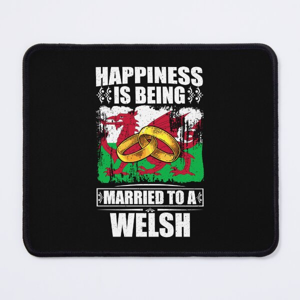 Item preview, Happiness Is Being Married To A Welsh designed and sold by GabbyKash.