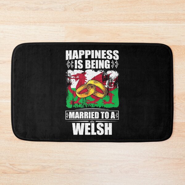 Item preview, Happiness Is Being Married To A Welsh   designed and sold by GabbyKash.