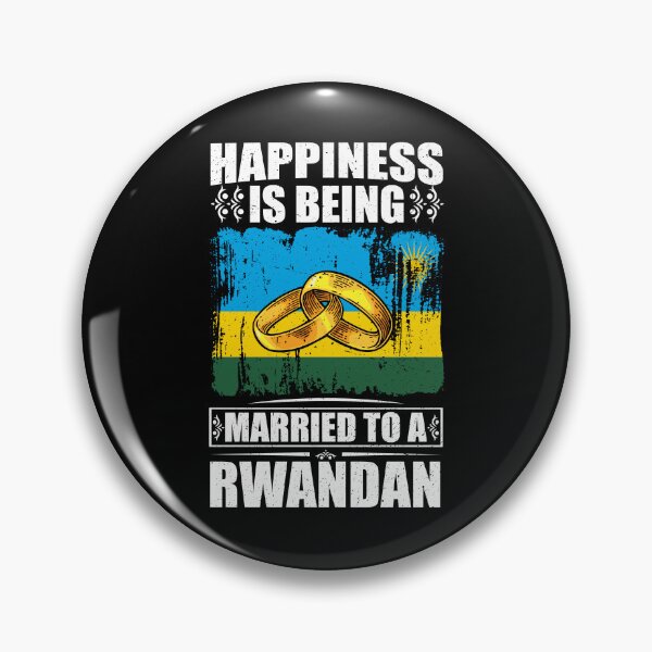 Item preview, Happiness Is Being Married To A Rwandan  designed and sold by GabbyKash.