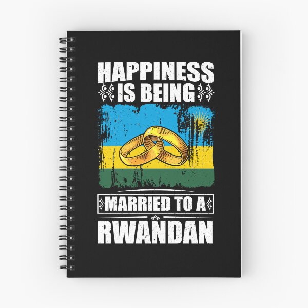 Item preview, Happiness Is Being Married To A Rwandan  designed and sold by GabbyKash.