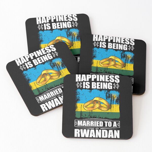 Item preview, Happiness Is Being Married To A Rwandan  designed and sold by GabbyKash.