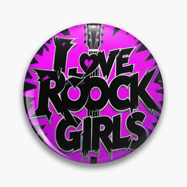 Item preview, I LOVE ROCK GIRLS-SPECIAL VERSION designed and sold by MATIAS-ENKI.