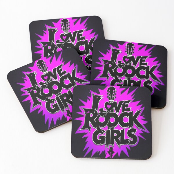 Item preview, I LOVE ROCK GIRLS-SPECIAL VERSION designed and sold by MATIAS-ENKI.