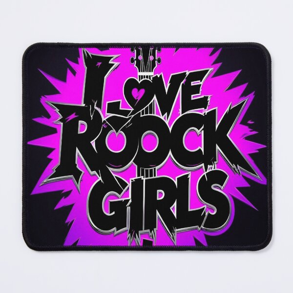 Item preview, I LOVE ROCK GIRLS-SPECIAL VERSION designed and sold by MAT-ENKI.