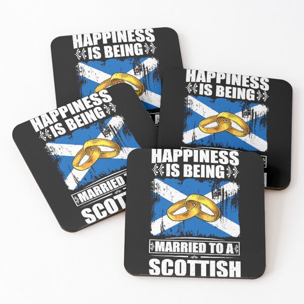 Item preview, Happiness Is Being Married To A Scottish  designed and sold by GabbyKash.
