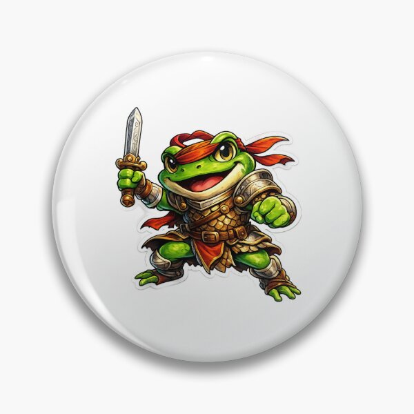 Item preview, Warrior frog designed and sold by FroggyOnly.