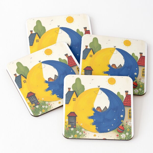 Item preview, Colorful Community Circle – Whimsical Illustration of Unity designed and sold by Alma47.