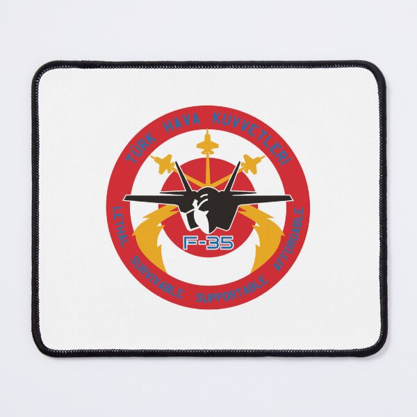 Item preview, Turkish Air Force F-35 Lightning II Program Emblem designed and sold by CharlieDesings.