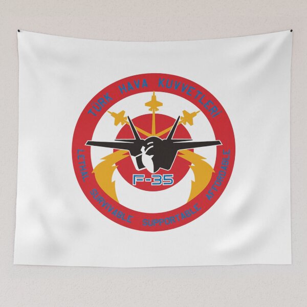 Item preview, Turkish Air Force F-35 Lightning II Program Emblem designed and sold by CharlieDesings.