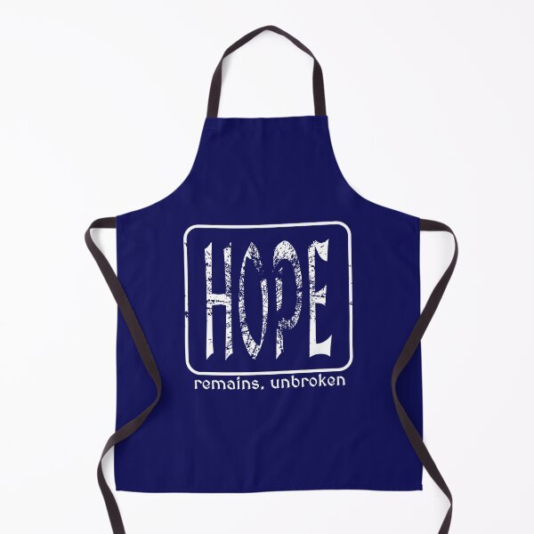 Item preview, Hope Remains Unbroken - Modern Christian Faith Typographic shattered Design Romans 15:13 | white designed and sold by ZechJohnRB.