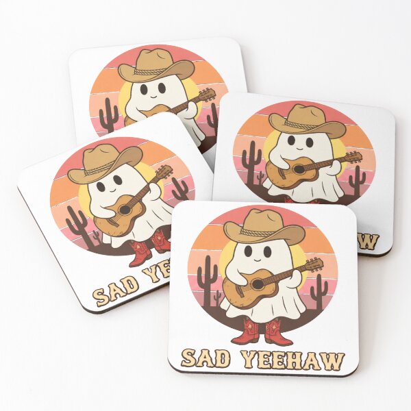 Item preview, Cute Ghost Cowboy Playing Guitar designed and sold by GeekGuysShop.