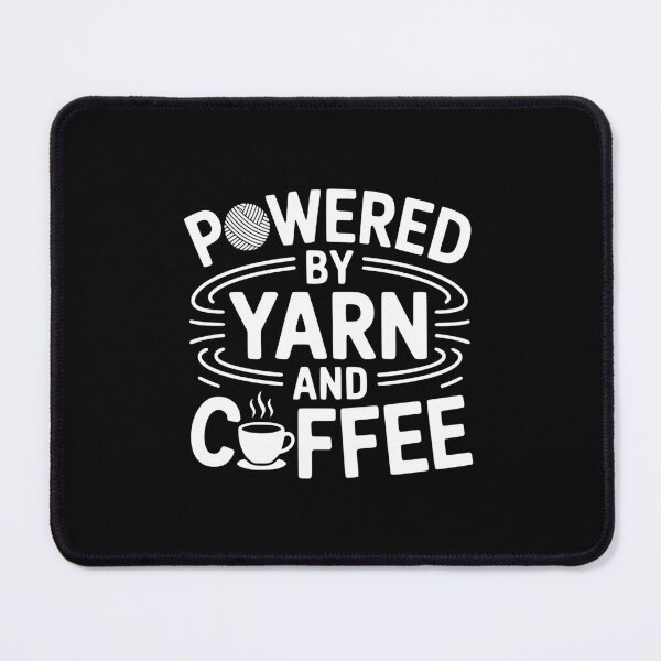 Item preview, Powered by Yarn and Coffee designed and sold by theartfulaspie.