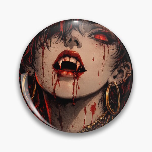 Aperçu de l'œuvre Reine vampire gothique – Esthétique sang-noir créée et vendue par PutridDoom.