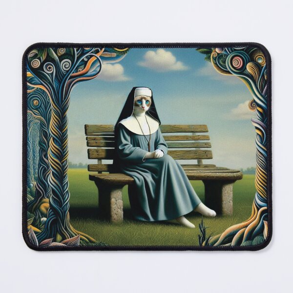 Item preview, The Patron Saint of Cats designed and sold by Rich La Bonté.