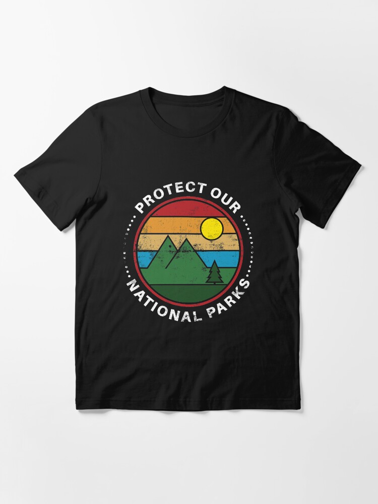 Alternate view of Protect Our National Parks - National Parks Gift Essential T-Shirt