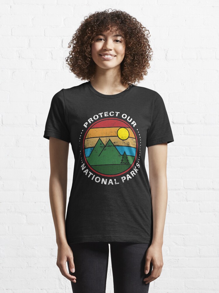 Alternate view of Protect Our National Parks - National Parks Gift Essential T-Shirt