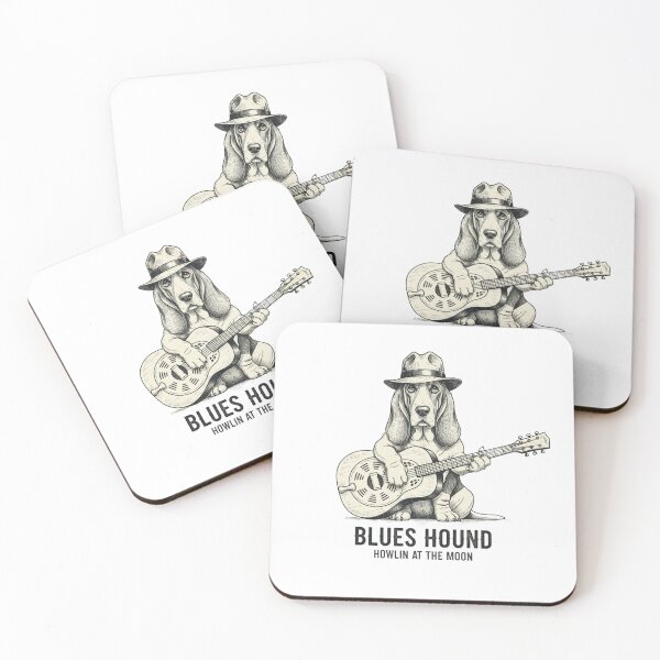 Item preview, Blues Hound - Howlin at the Moon by Elias Brick Intelligent Groove designed and sold by ELIAS BRICK INTELLIGENT GROOVE.