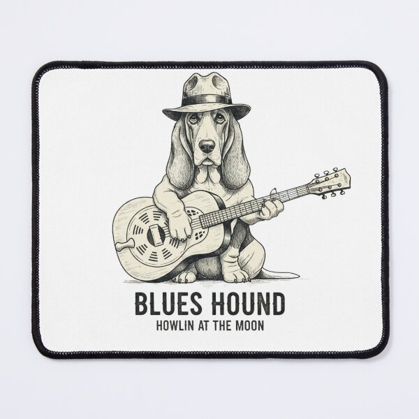 Item preview, Blues Hound - Howlin at the Moon by Elias Brick Intelligent Groove designed and sold by ELIAS BRICK INTELLIGENT GROOVE.