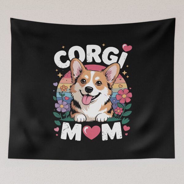Item preview, Corgi Mom for Corgi Dog Pet Lovers1 designed and sold by MarkLeedsArt.