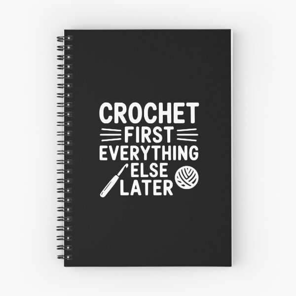 Item preview, Crochet First Everything Else Later designed and sold by theartfulaspie.