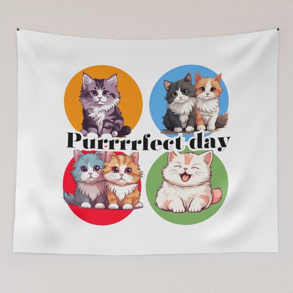 Item preview, Purrrrfect day  designed and sold by LorenzoArtZa.