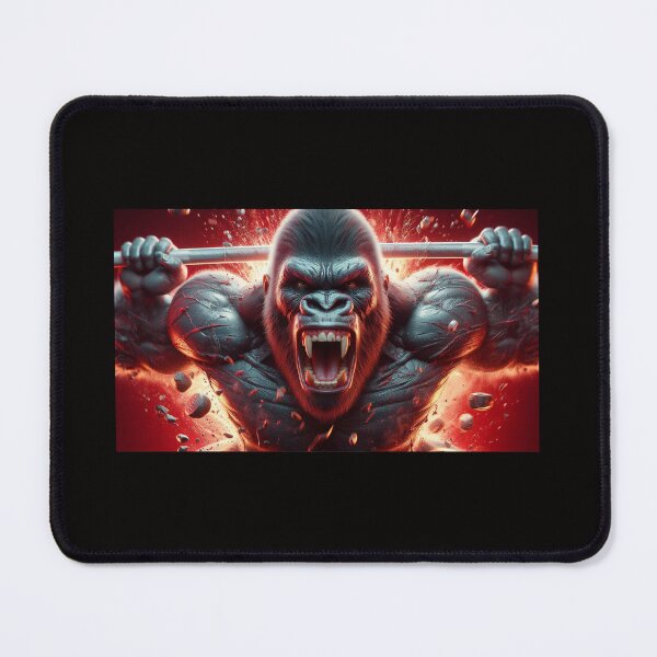 Item preview, Red Fire Gorilla Gym Motivation Beast Mode Workout designed and sold by GORILLA-GYM-FIT.