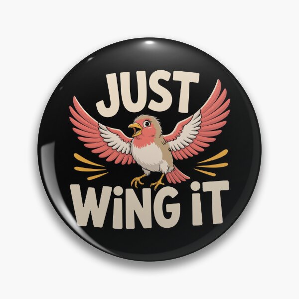 Item preview, Just Wing It designed and sold by theartfulaspie.