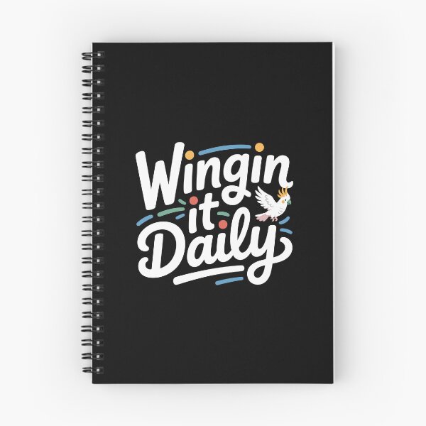Item preview, Wingin It Daily designed and sold by theartfulaspie.