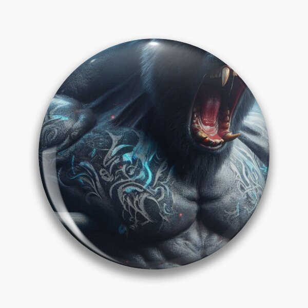 Item preview, Blue Fire Gorilla Gym Motivation Beast Mode Workout designed and sold by GORILLA-GYM-FIT.