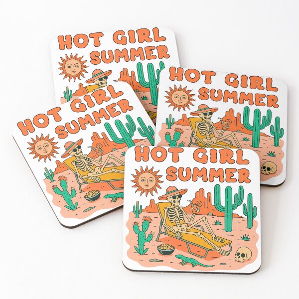 Item preview, Hot Girl Summer Skeleton Beach Vacation designed and sold by TeeARTHY.